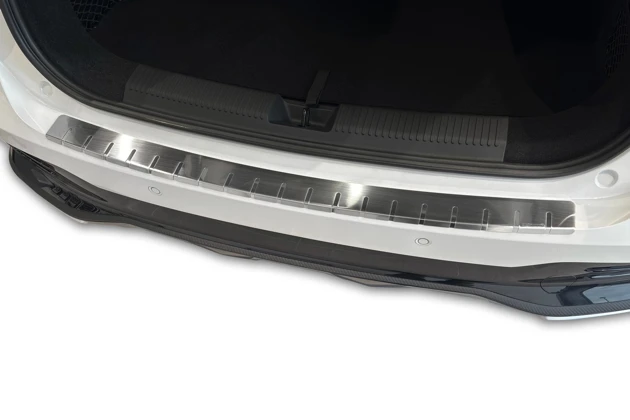 Ladekantenschutz, Edelstahl gebürstet