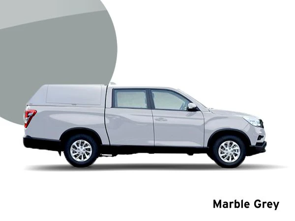 Hardtop Force Pro+ für Doppelkabine, Marble Grey