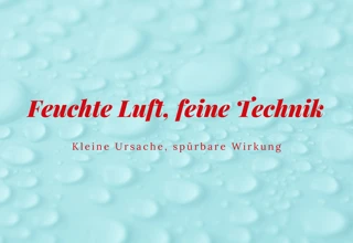 Sommerliche Luftfeuchtigkeit: Welche Auswirkungen sie auf Sensoren hat Bild