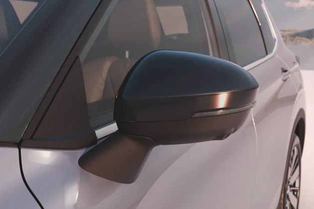 Seitenspiegelkappen, Schwarz