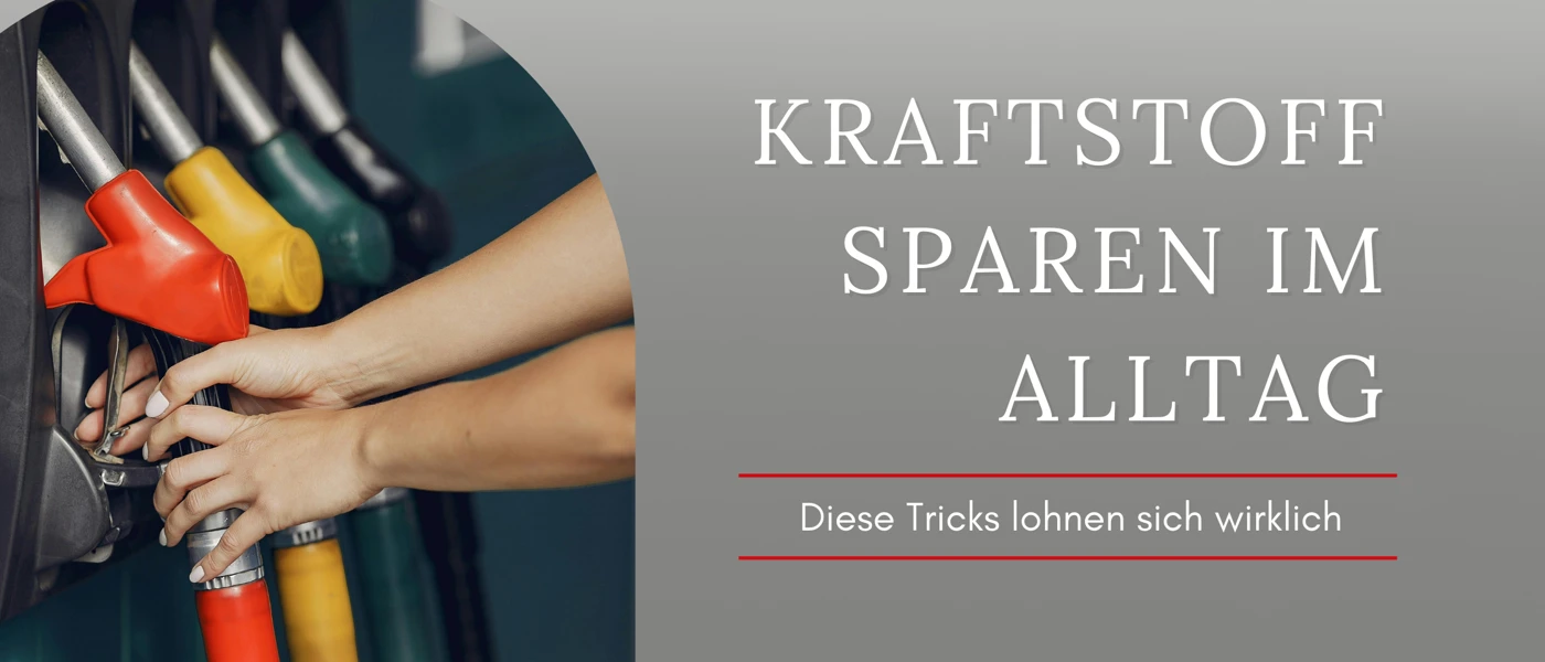 Kraftstoff Sparen Blog Banner II