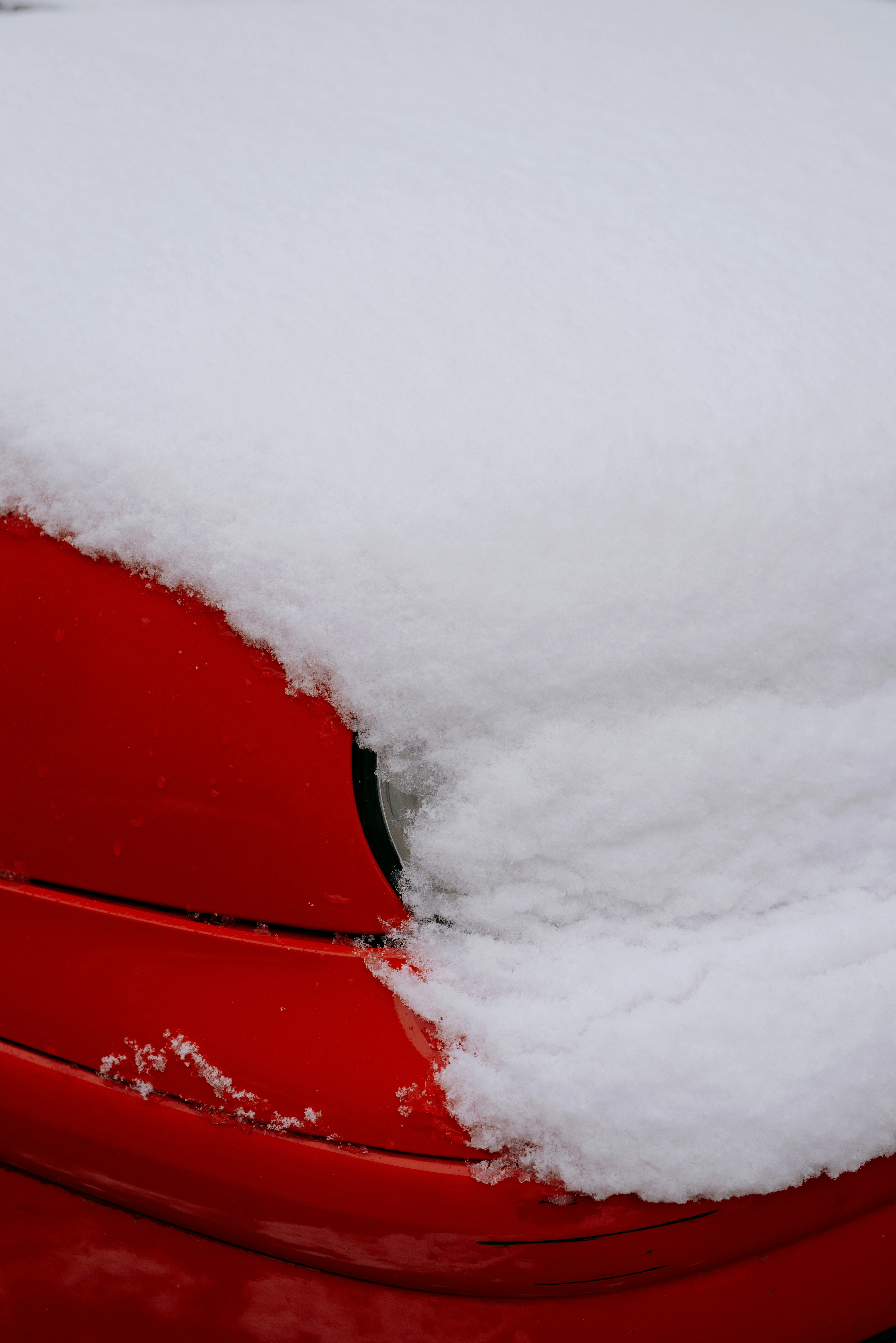 Auto Eingeschneit
