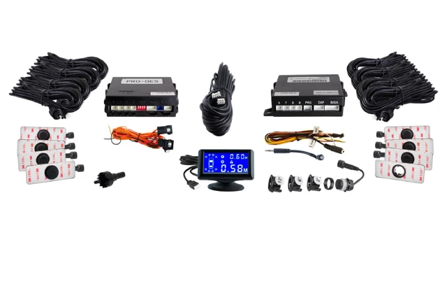 Einparkhilfe vorne/hinten-8 Sensoren