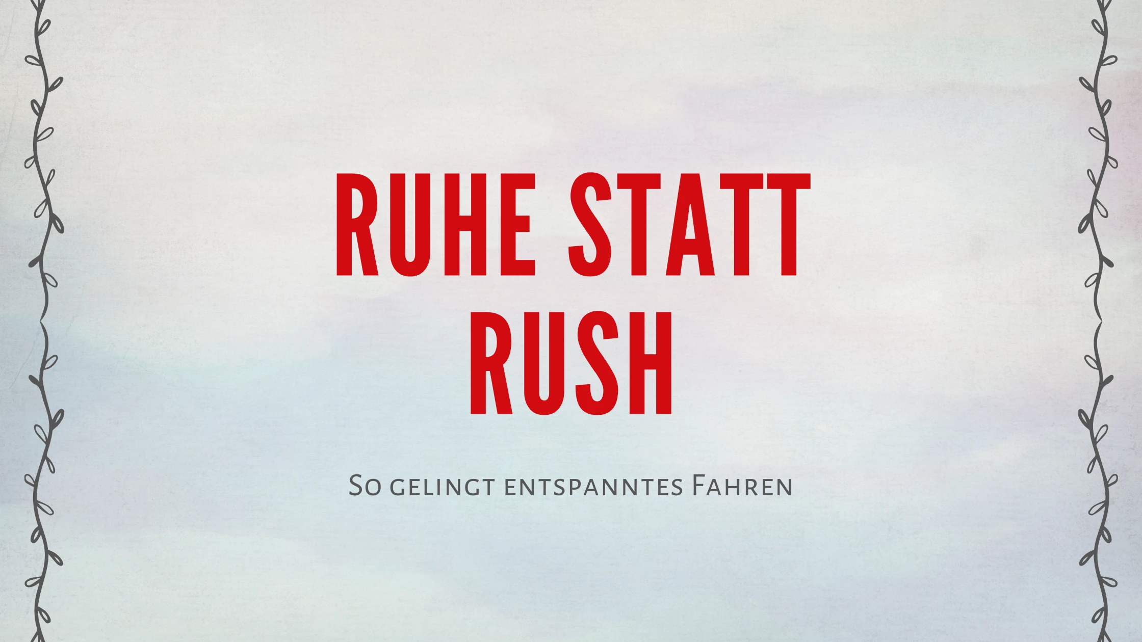 5 Kleine Routinen Blog Banner Bild