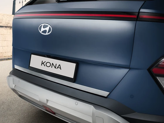 Heckklappenzierleiste, Gebürstetes Aluminium (2)