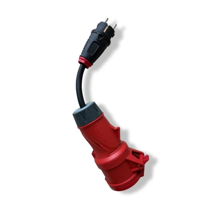 NEcharge Adapter CEE auf Schuko 230 V - 16 A
