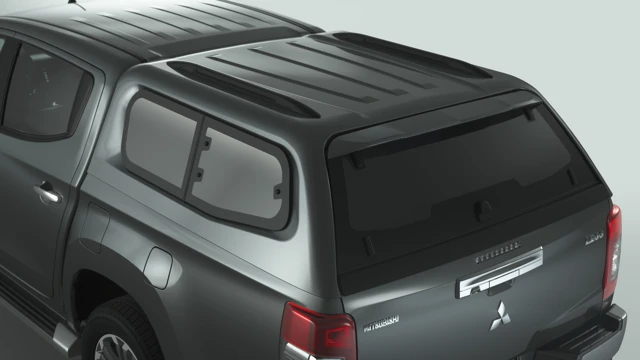 Premium Hardtop, ausstellbare Seitenfenster, Santorini Orange