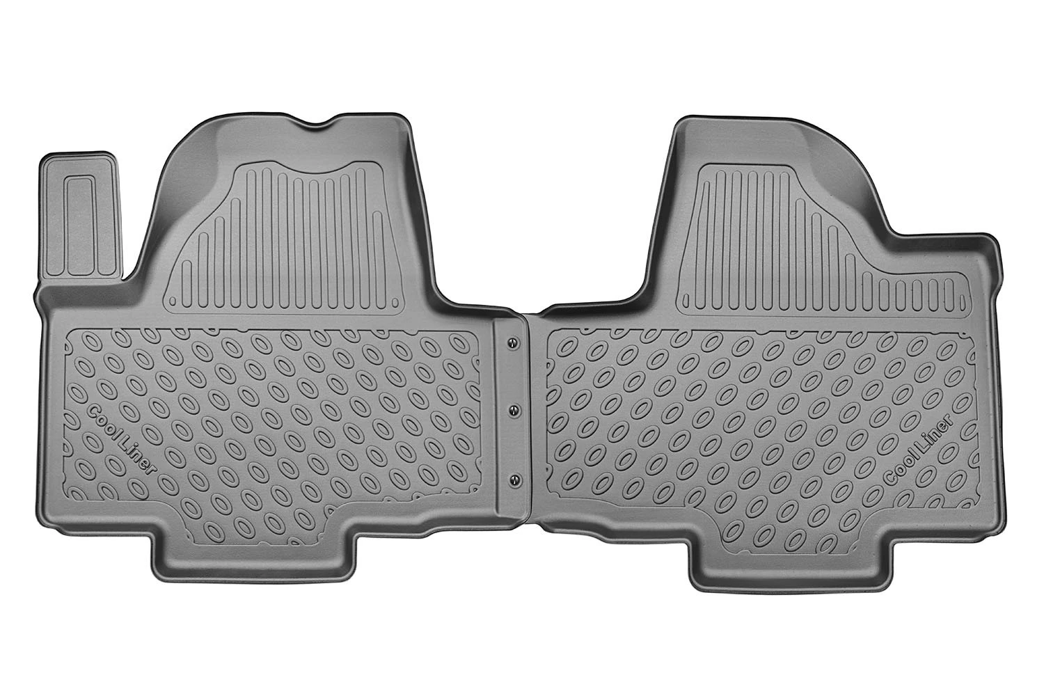 Fußraumschalen Premium, 2-teilig, Schwarz