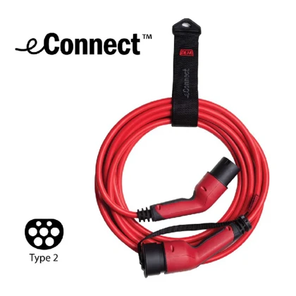 Ladekabel E-Connect Typ 2, 7,50 Meter