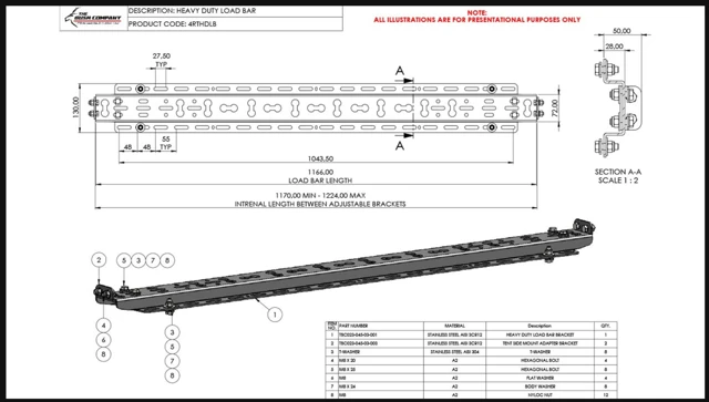 Rhinoman Grundträger HeavyDuty für Hardtop XT