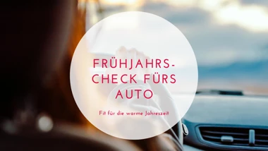 Frühjahrscheck Banner Bild