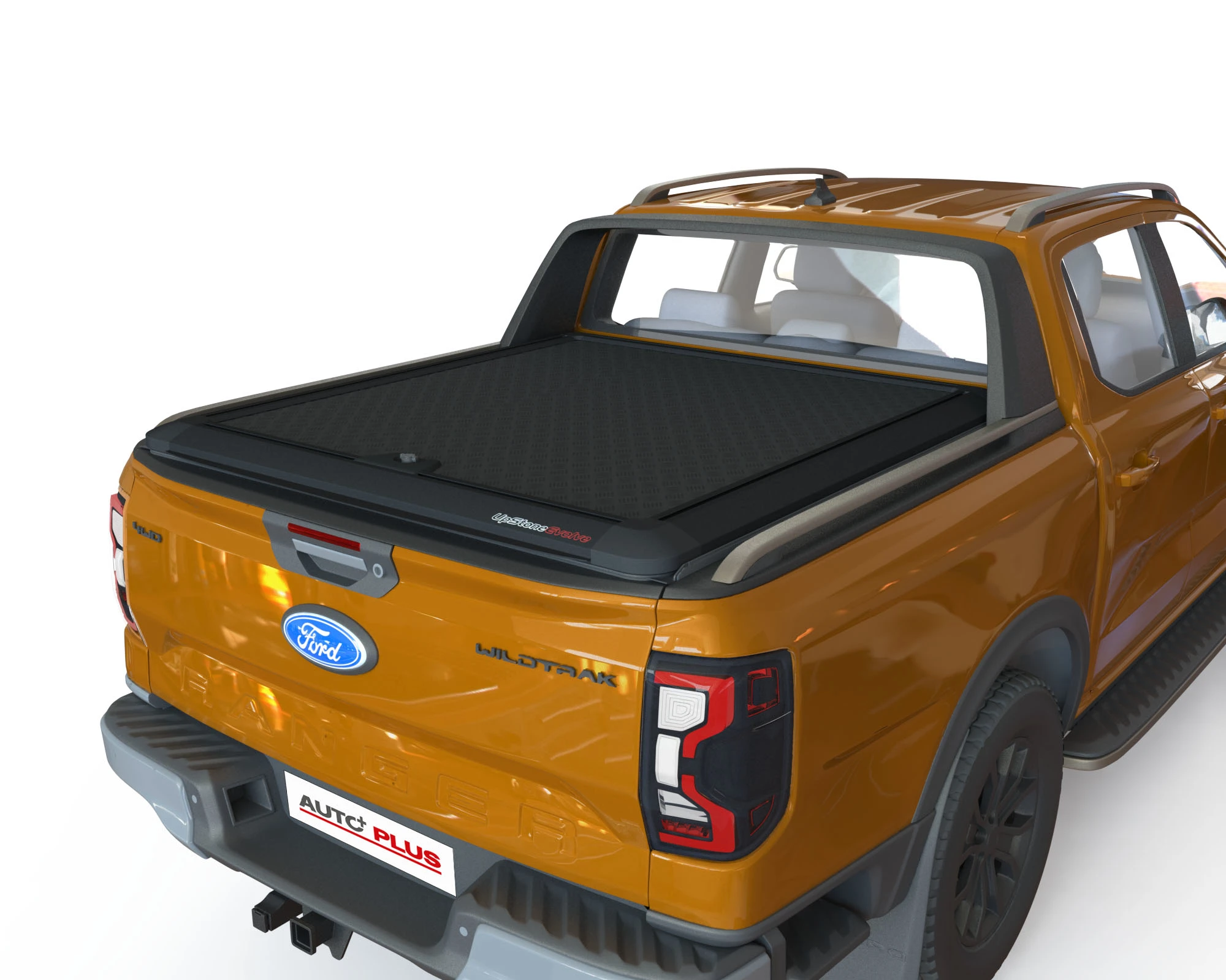 Aluminium-Cover, Schwarz, für Double Cab (2)