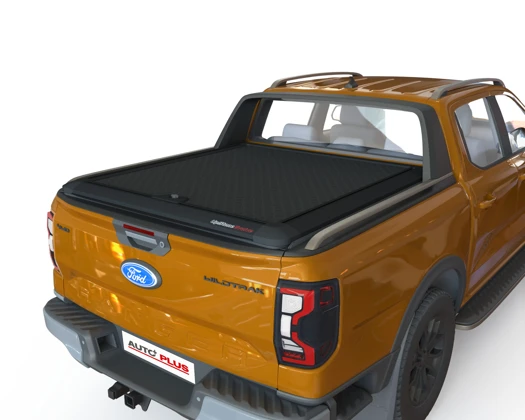 Aluminium-Cover, Schwarz, für Double Cab (2)