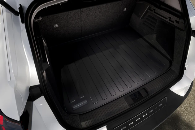 Kofferraummatte, wendbar, schwarz
