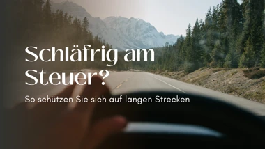 Müdigkeit Am Steuer Blog Banner