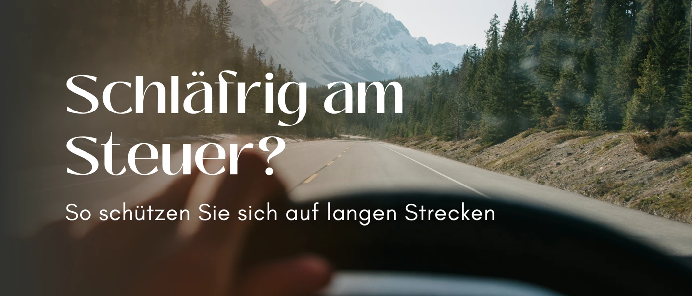 Müdigkeit Am Steuer Blog Banner