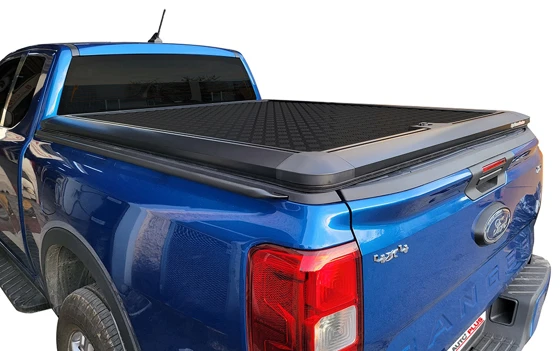 Aluminium-Cover, Schwarz, für Double Cab (1)