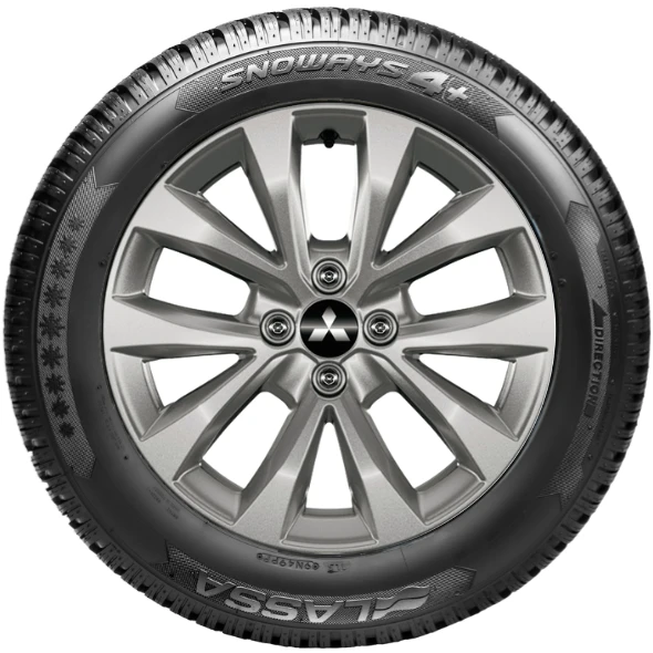 WR Alu 16, Lassa Snoways 4+ 195/55 R16 87H, LI