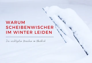 Warum Scheibenwischer im Winter schneller verschleißen - und was hilft Bild