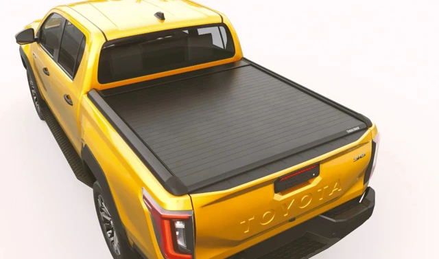 Aluminium-Rollo EVOm - Schwarz für Doppelkabi