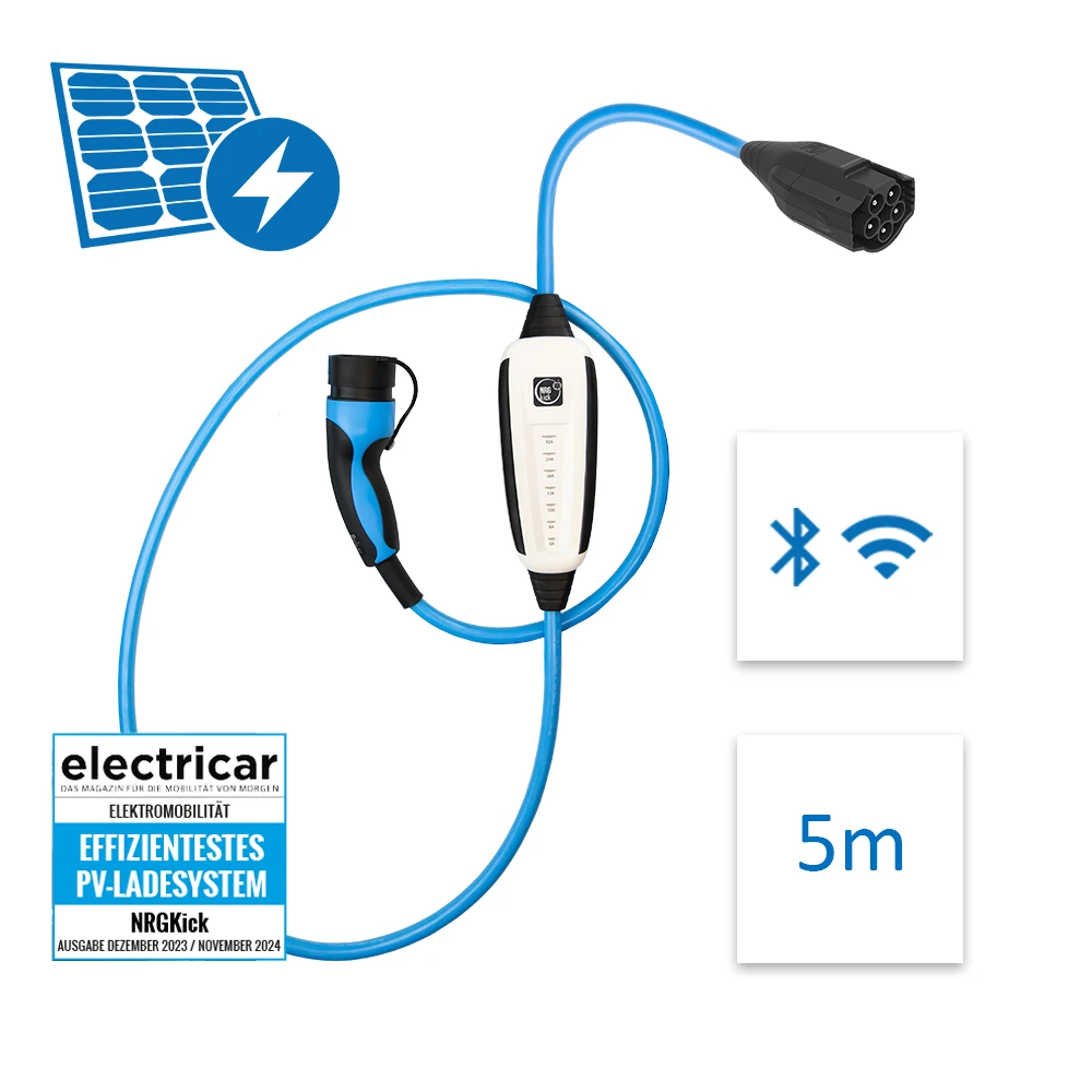 Mobile Ladeeinheit NRGkick PURE WLAN/BT/PV, 5
