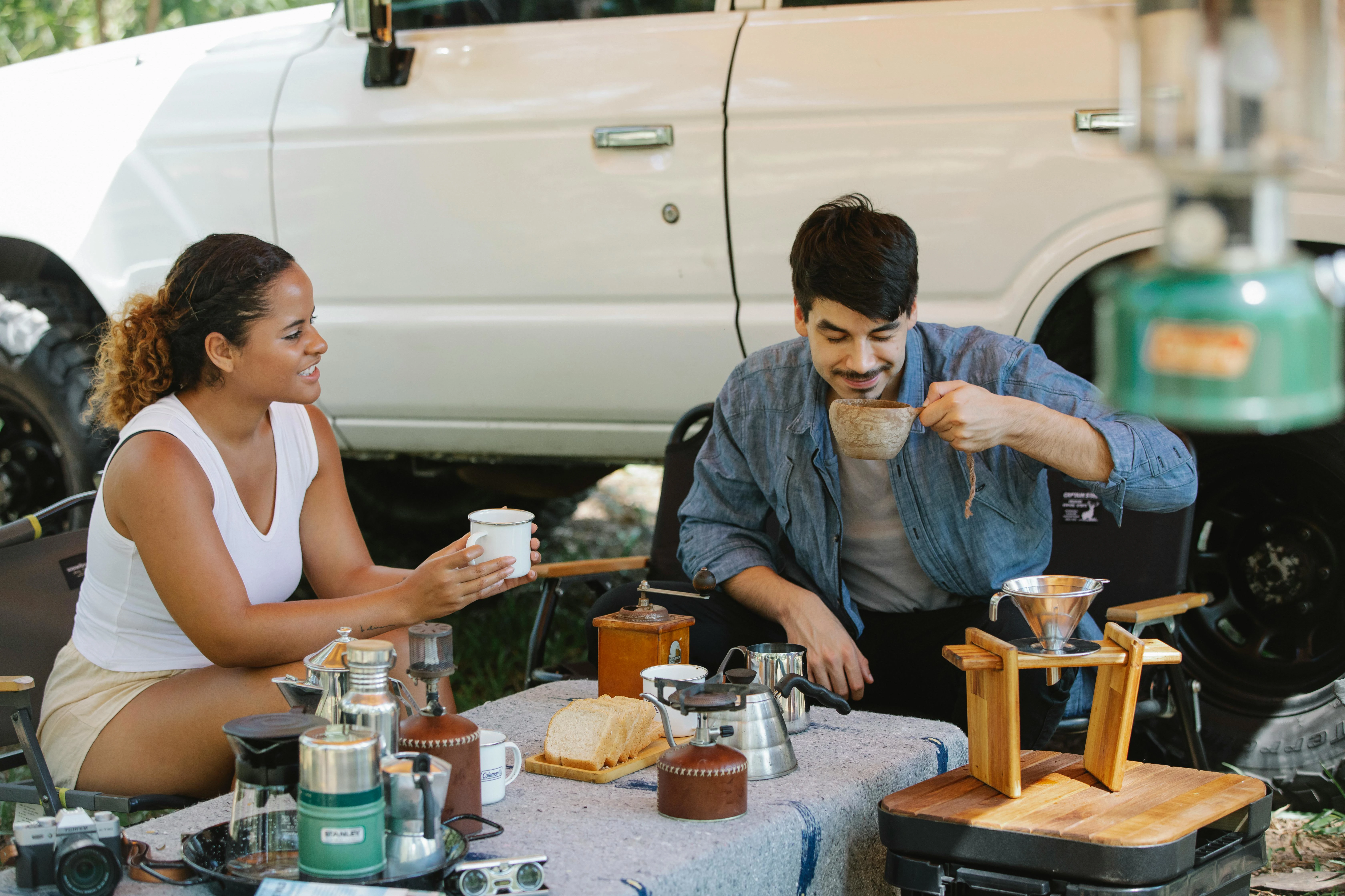 Personen Campingplatz