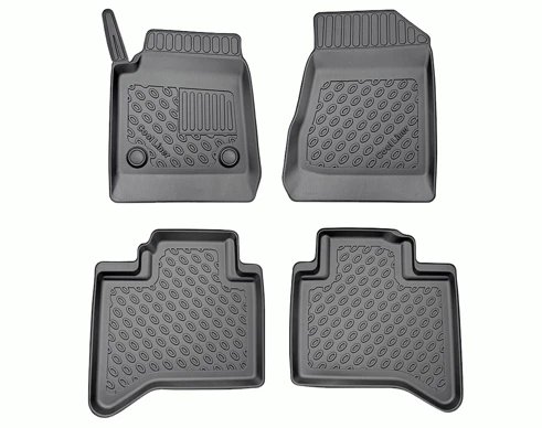 Fußraumschalen Premium, 4-teilig, Schwarz (8)