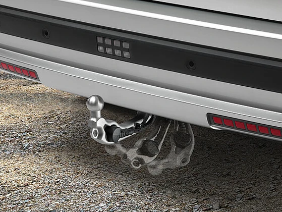 Anhängerkupplung, vollelektrisch schwenkbar