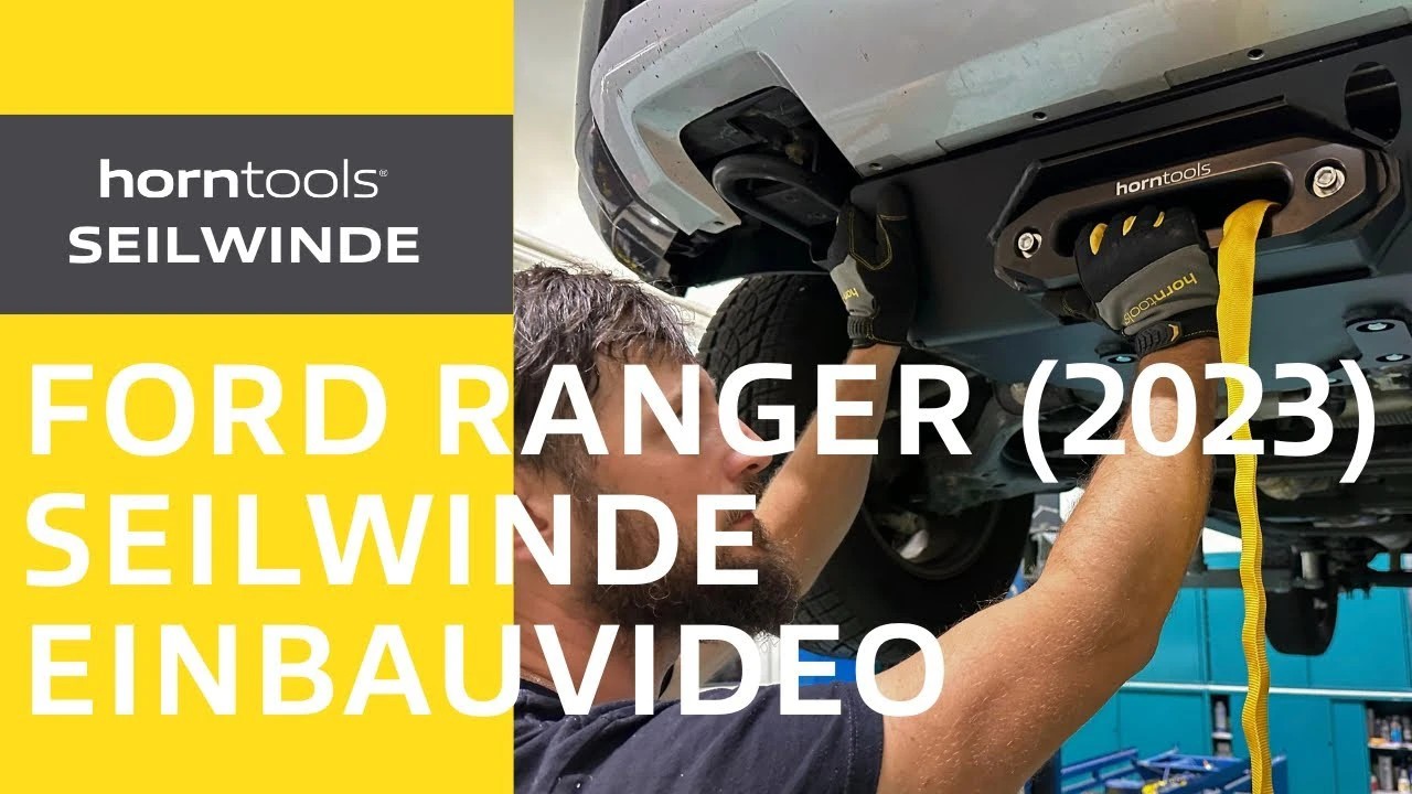 Einbauvideo Seilwindensystem für Ford Ranger (ab Baujahr 2023)
