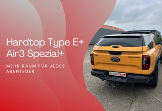 Produktneuheit: Hardtop Type E+ Air3 Spezial+ für den Ford Ranger Bild